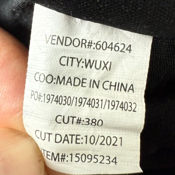 Hot Topic Black Skinny Jeans Sz 13 Zippers Patches Straps D-Rings Punk Emo Goth - Picture 10 of 10